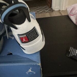 Kids White and Black Sneakers